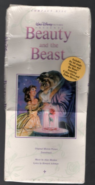 Image for Beauty and the Beast Soundtrack CD 1991 Disney Longbox